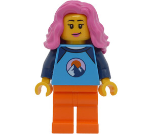 LEGO Female Trumpeter - First League Minifigur