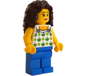 LEGO Vrouwelijk met Apples Top Minifiguur