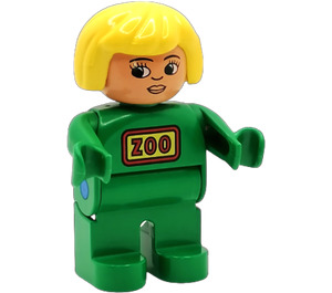 LEGO Female Zookeeper Duplo Figure