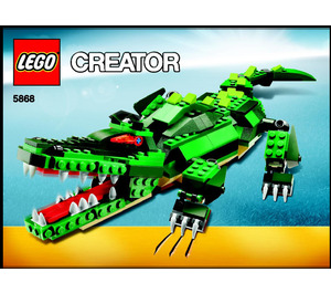 LEGO Ferocious Creatures Set 5868 Instructions