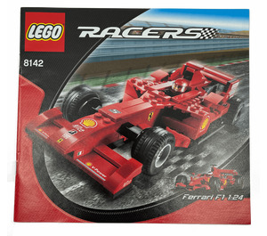 LEGO Ferrari 248 F1 1:24 (Alice-versio) 8142-2 Ohjeet