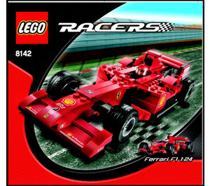 LEGO Ferrari 248 F1 1:24 Set (Vodafone version) 8142-1 Instructions