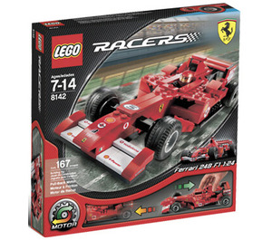LEGO Ferrari 248 F1 1:24 (Vodafone-Version) 8142-1 Packaging