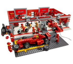 LEGO Ferrari 248 F1 Team Set (Raikkonen Edition) 8144-2