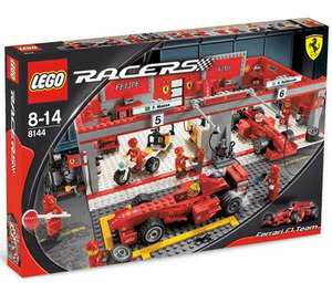 LEGO Ferrari 248 F1 Team Set (Raikkonen Edition) 8144-2 Packaging