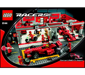 LEGO Ferrari 248 F1 Team (Schumacher Edition) 8144-1 Instructions