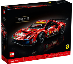 LEGO Ferrari 488 GTE 'AF Corse #51' Set 42125 Packaging