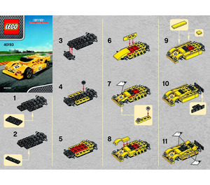 LEGO Ferrari 512 S Set 40193 Instructions