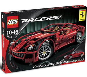 LEGO Ferrari 599 GTB Fiorano 1:10 Set 8145 Packaging