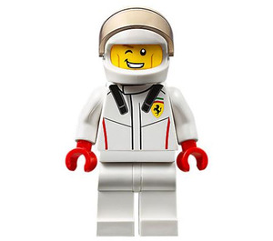 LEGO Ferrari Driver minifiguur