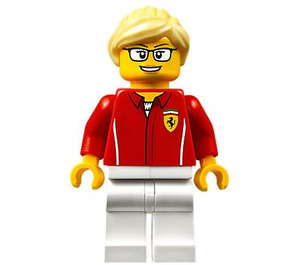 LEGO Ferrari Engineer minifiguur