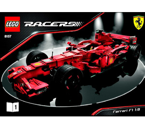 LEGO Ferrari F1 1:9 8157 Instructies