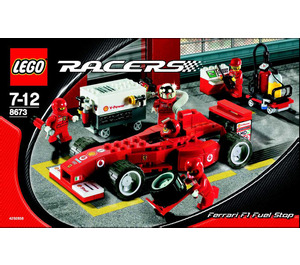 LEGO Ferrari F1 Fuel Stop 8673 Instructions