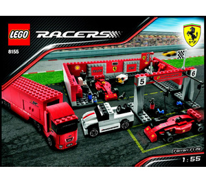 LEGO Ferrari F1 Pit 8155 Instructions