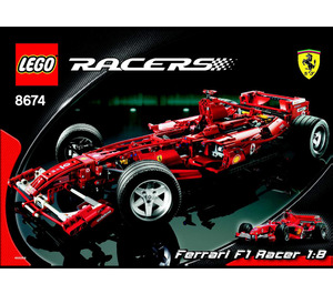 LEGO Ferrari F1 Racer 1:8 8674 Instructions