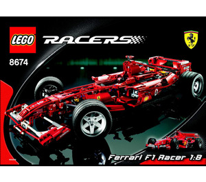 LEGO Ferrari F1 Racer 1:8 8674 Інструкції