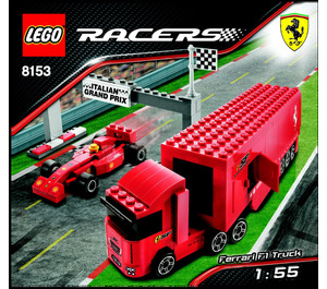 LEGO Ferrari F1 Truck Set 8153 Instructions