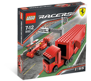 LEGO Ferrari F1 Truck 8153 Packaging