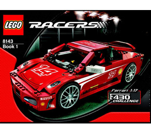 LEGO Ferrari F430 Challenge 1:17 8143 Instructions