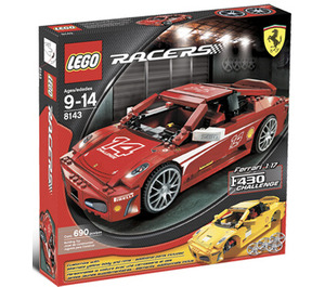 LEGO Ferrari F430 Challenge 1:17 Set 8143 Packaging