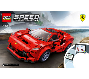 LEGO Ferrari F8 Tributo 76895 Instruktioner