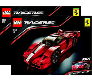 LEGO Ferrari FXX 1:17 Set 8156 Instructions