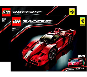 LEGO Ferrari FXX 1:17 8156 Ohjeet