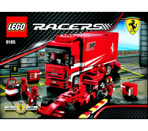 LEGO Ferrari Truck 8185 Instructions