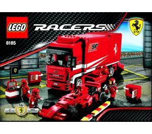 LEGO Ferrari Truck 8185 Ohjeet