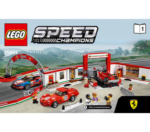 LEGO Ferrari Ultimate Garage Set 75889 Instructions