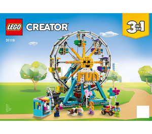 LEGO Ferris Wheel Set 31119 Instructions
