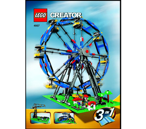 LEGO Ferris Wheel Set 4957 Instructions