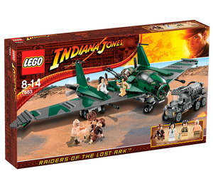 LEGO Fight auf the Flying Flügel 7683 Packaging