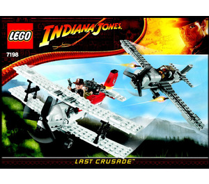 LEGO Fighter Vliegtuig Attack 7198 Instructions