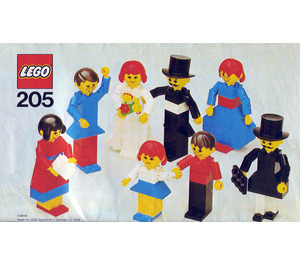 LEGO Figure building Set 205