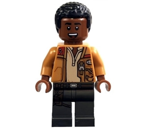 LEGO Finn with Black Legs and Tan Shirt Minifigure