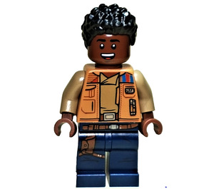 LEGO Finn met Dark Blauw Poten Minifiguur