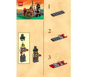 LEGO Feuer Attack 4807 Instructions