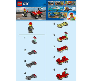 LEGO Feuer ATV 30361 Instructions