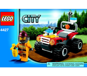 LEGO Feuer ATV 4427 Instructions