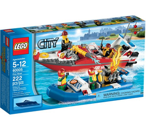 LEGO Fire Boat Set 60005 Packaging