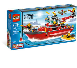 LEGO Fire Boat Set 7207 Packaging