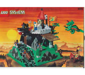 LEGO Fire Breathing Fortress Set 6082 Instructions