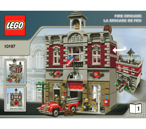 LEGO Fire Brigade Set 10197 Instructions