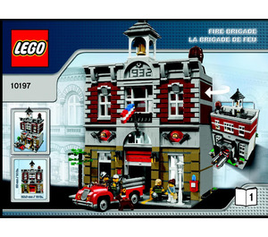 LEGO Fire Brigade Set 10197 Instructions