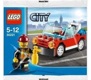 LEGO Fire Car Set 30221 Packaging