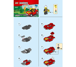 LEGO Fire Car 30338 Instructies