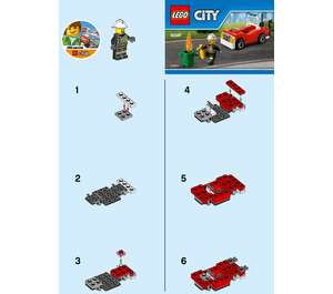 LEGO Feuer Auto 30347 Instructions