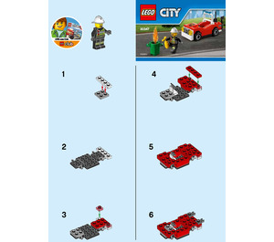 LEGO Fire Car Set 30347 Instructions