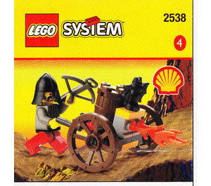 LEGO Fire-Cart Set 2538 Instructions